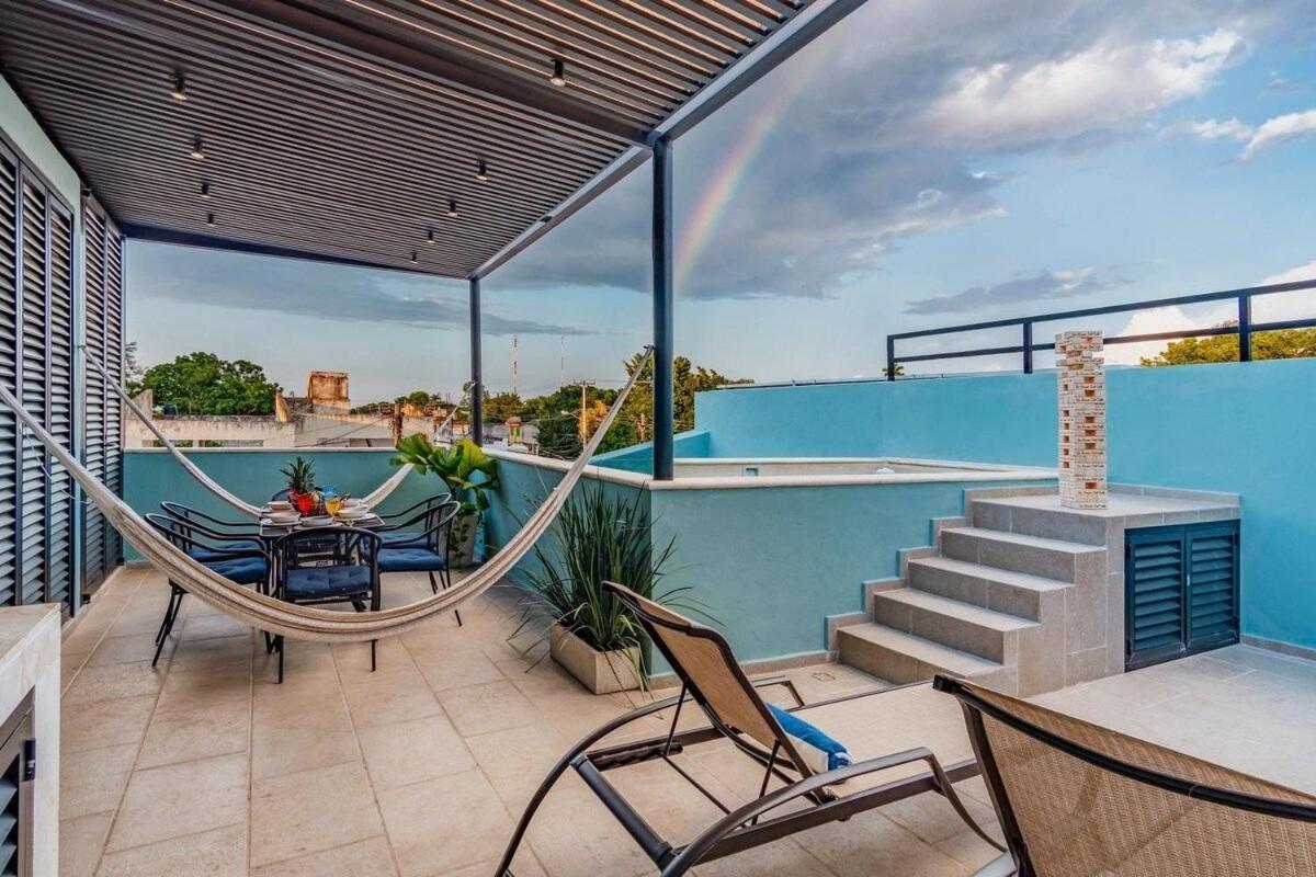 Rincon Del Cielo Rooftop With Glass Walled Pool Merida Luaran gambar